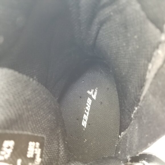 Bates E02261 Black Leather Hiking Tactical Sport Side Zip Boot Size 11.5 - Picture 9 of 11